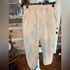 Comfrt Beige Joggers for Women M READ